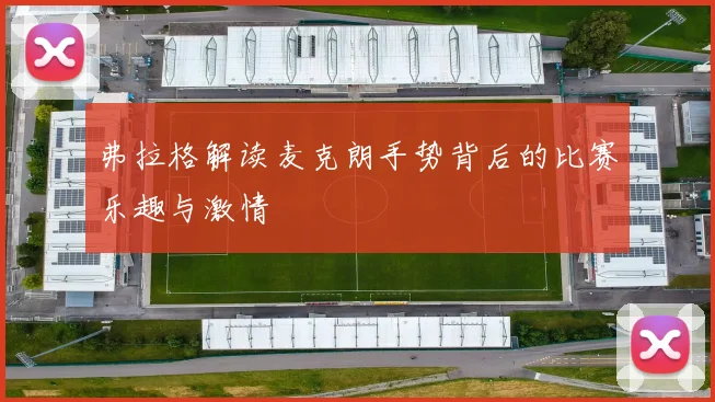 弗拉格解读麦克朗手势背后的比赛乐趣与激情