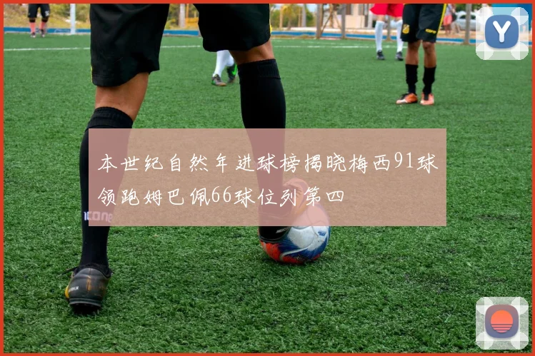 本世纪自然年进球榜揭晓梅西91球领跑姆巴佩66球位列第四