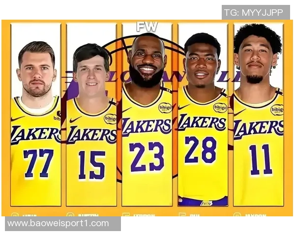 湖人官方推特发布东契奇与詹姆斯精彩数据海报引发球迷热议